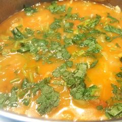 A picture of Healthy Ridged Gourd (Turai) Curry 😉.