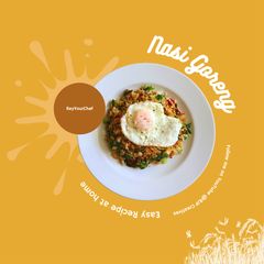 A picture of Nasi Goreng.