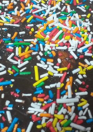 صورة لوصفة كيكة البراونيز بصوص الشوكولاته 😋 ولا اروع 🥰