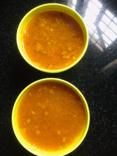 A picture of Bitter gourd soup.