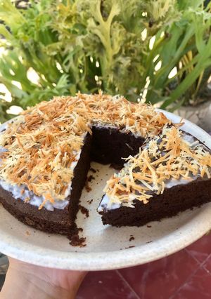 Foto resep Bolu Coklat Panggang lembut