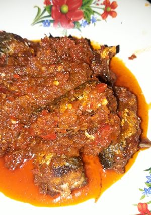 Foto resep Ikan sarden asli balado