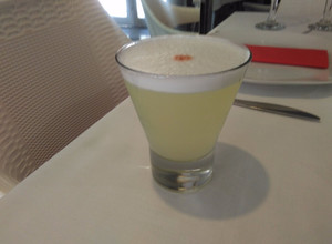 Una foto de Pisco sour