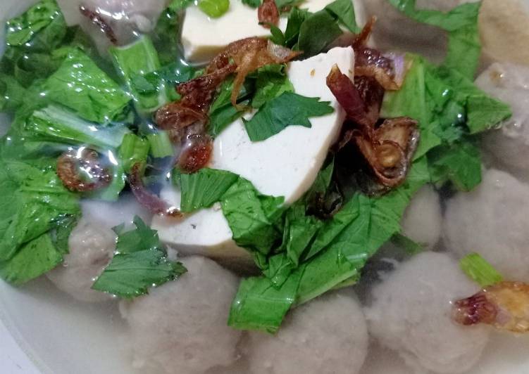 Bakso tahu kuah, mama suka