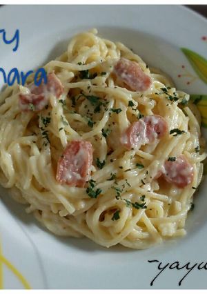 Foto resep Spaghetti carbonara