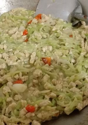 Foto resep Tumis Labu Tempe Sederhana