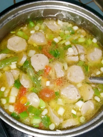 Langkah Mudah untuk Membuat Resep Sayur sop ba'yam/bakso ayam.😄 yang Enak Banget Anti Ribet, Lezat Sekali