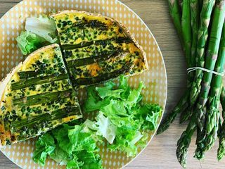 La tarte rustique au tahini
Asperges, feta, petits pois#tarte #quiche
