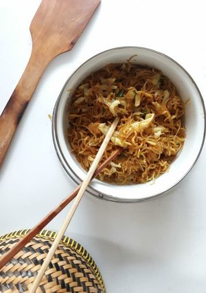 Foto resep 16. Bihun Goreng campur Singapore