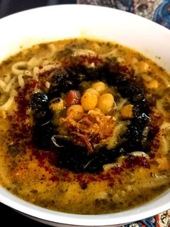 عکسی از دستور آش افغان