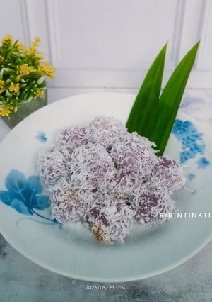Foto resep Klepon Ubi ungu