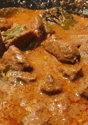 Beef Rendang Curry (Rinder Rendang Curry) Rezepthauptbild