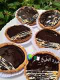 تارتولات بالكراميل و غاناش الشكولا