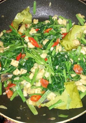 Foto resep Tumis Kangkung Tempe