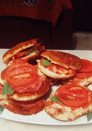 Φωτογραφία της συνταγής Κουλούρια pizza στο τηγάνι___/ Mon pizza kulur