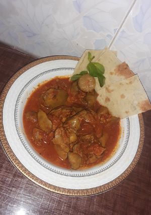 عکسی از دستور خوراک جگر☘️