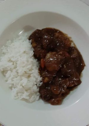 Foto resep Kari coklat daging ala Jepang