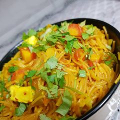 A picture of Vermicilli pulav.