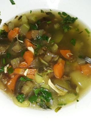 صورة لوصفة شوربة خضار