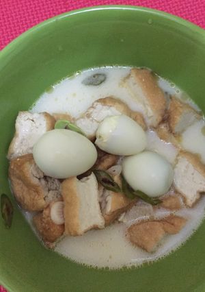 Foto resep Sayur Tahu Cabai Hijau / Jangan Tahu