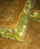 Tarta de penca de acelga y masa de harina integral