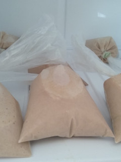 Una foto de Bolis o hielitos de galletas Marías