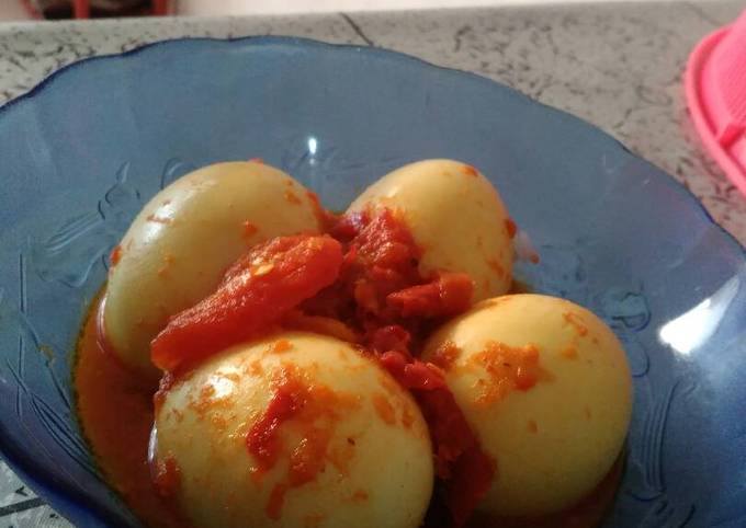 Cara Membuat Telur balado hemat waktu dan simple Kekinian