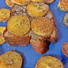 A picture of Banana healthy topping.