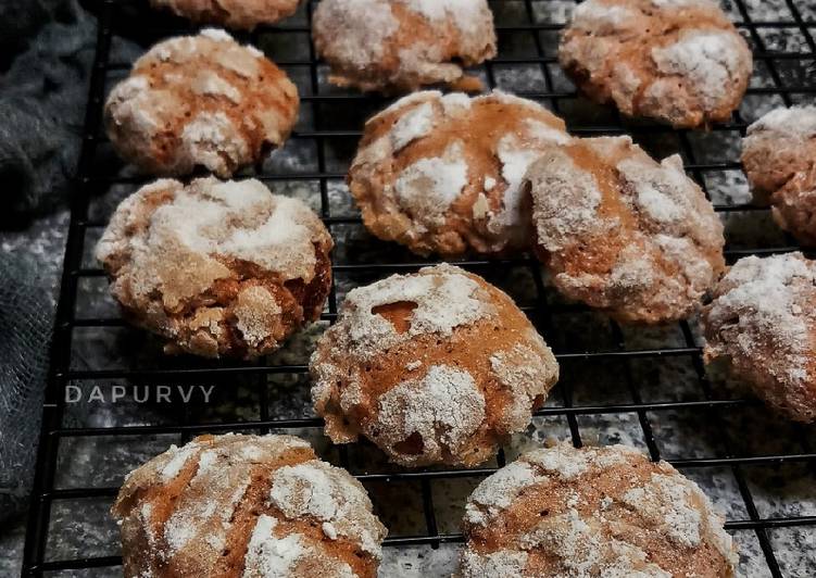 CHOCOLATE CRINKLE COOKIES / Cookies Retak