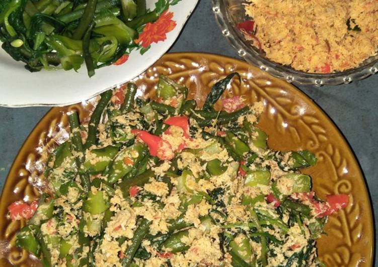 Anti Ribet, Buat Urap Urap Penuh Khasiat simpel