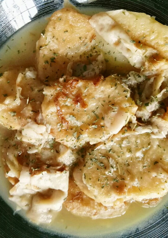 Una foto de Patatas con costra (patatas a la importancia)