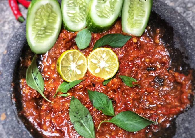 Sambal Terasi Kemangi