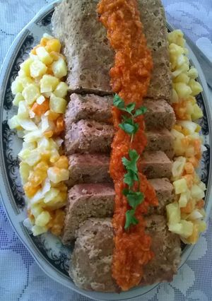 Una foto de Pan de Carne