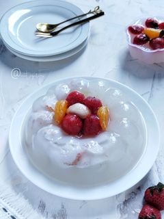 Foto resep Puding kelapa muda