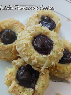 Foto resep Nutella thumbprint cookies