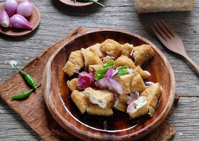 Resep Tahu Gejrot Oleh Fridajoincoffee Cookpad