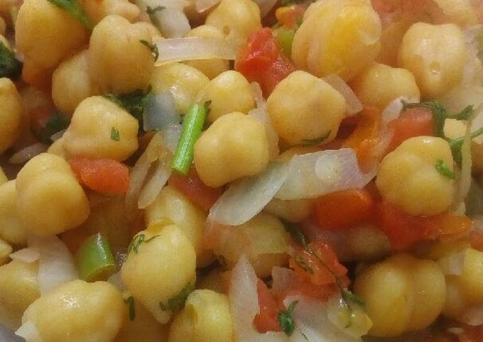 Simple Way to Prepare Super Quick Homemade Diet Chana chat