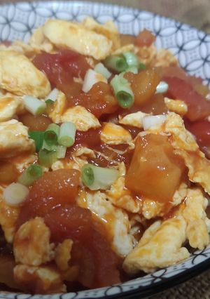 10分鐘上菜-番茄炒蛋 的食譜成品照片