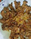 Blooming onion (cebolla frita)