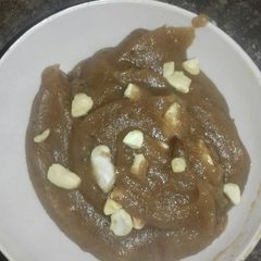 Aata halwa A picture of Aata halwa.