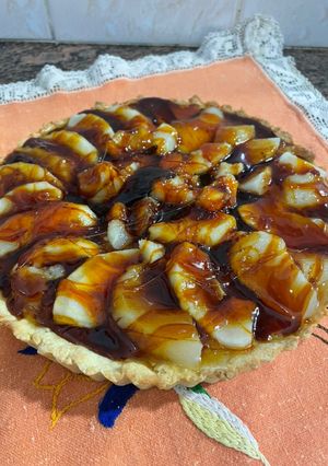 Una foto de TARTA De PERAS (apta CELIACOS)