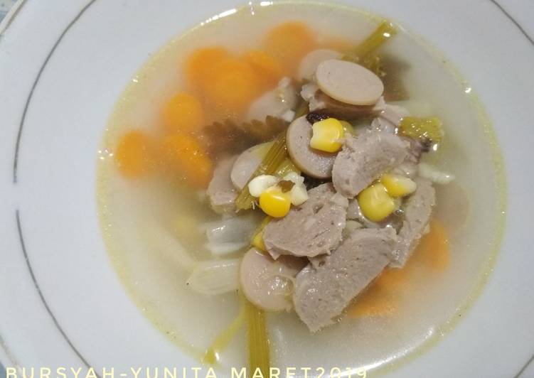 Resep Sop Baso Simple ala Phie | Cara Buat Sop Baso Simple ala Phie Yang Mudah Dan Praktis