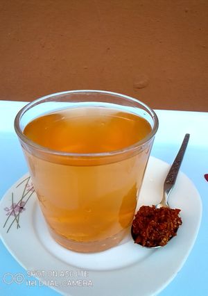 A picture of Avocado Seed Tea.