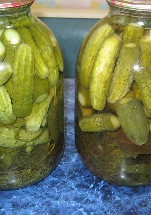 Фото Маринованные сладкие огурчики #Заготовкиназиму.
