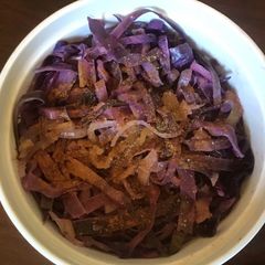 A picture of 272 California Farm Fresh Steamed Red Cabbage.