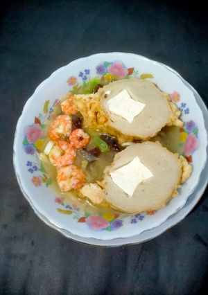 Foto resep Model (Pempek Tahu Berkuah)