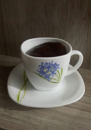 عکسی از دستور کیک فنجانی بدون فر