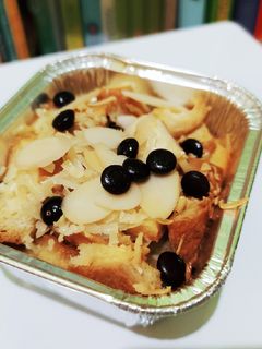Foto resep 32. Puding Roti Tawar Panggang Wokpan 💚