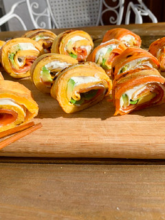 Una foto de Rollitos saludables de tortilla francesa