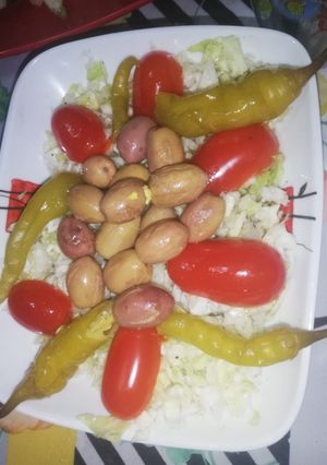 Une photo de Salade des choux blanc